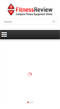 Mobile Screenshot of fitnessreview.co.uk